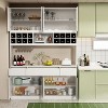 Famapy White Kitchen Pantry Cabinet Storage Cabinet With Drawers - 2 of 4