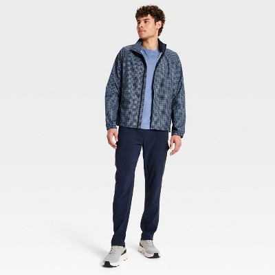 All In Motion Men's Windbreaker Jacket - All in Motion™ Blue L — фото 3