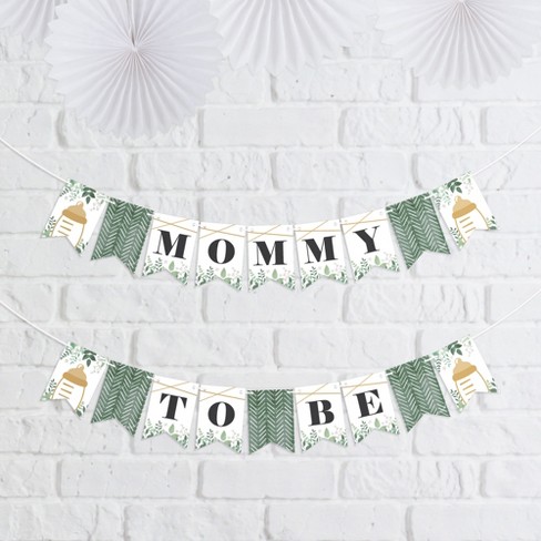 Big Dot Of Happiness Little Bumblebee - Bee Baby Shower Bunting Banner -  Party Decorations - Welcome Baby : Target