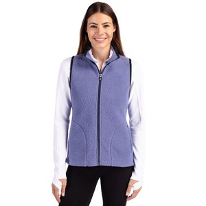 Cutter & Buck Cascade Eco Fleece Womens Vest - 1 of 2
