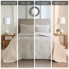 Sapphtopaz Comforter Set Bedding Quilt Set Medallion Quilting Bedspread Reversible Bedding Set 3 Piece 1 Bedspread, 2 Pillow Shams - 2 of 4