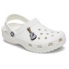 Crocs Jibbitz Sparkly Silver Guitar Shoe Charm | Jibbitz for Crocs - 3 of 3