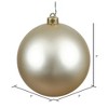 Vickerman Champagne Ball Ornament - 2 of 4