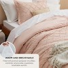 Bedsure | 3Pcs Comforter Bedding Set with Intricate Solid Embroidery - 4 of 4