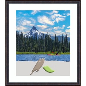 Amanti Art Dark Bronze Scoop Wood Picture Frame - 1 of 4