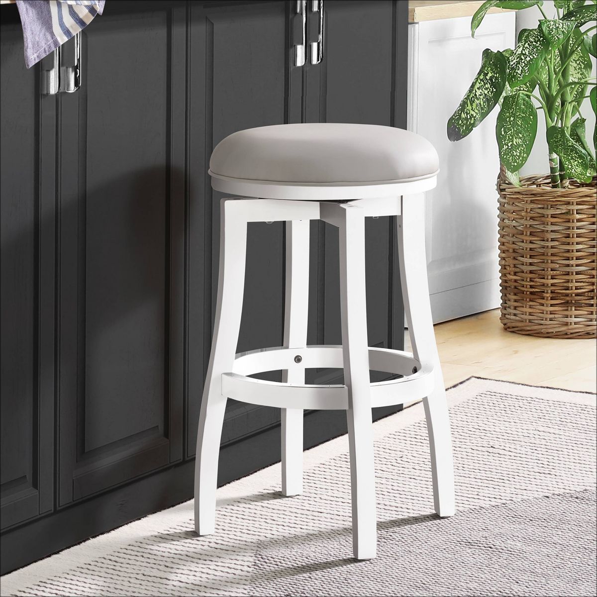 Ellie Bar Height Stool - Alaterre Furniture - thumbnail 2