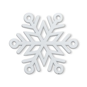 Tag 0.75 In Snowflake Trivet White Christmas Protect Surfaces Trivets - 1 of 3