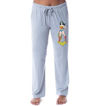 Ted Lasso Womens' TV Series Show Title Logo Sleep Jogger Pajama Pants  (X-Small) Black