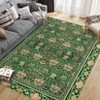 Metro Collection Area Rug - Non Slip, Stain Resistant, Washable Floral Design, Ideal for High Traffic Areas In Living Room, Bedroom - 3 of 4