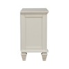 NicBex Nightstand with Pull Out Tray and 3 Drawers Farmhouse Bedside Table with Wood Legs for Bedroom,Living Room - 4 of 4