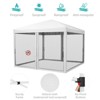 Canopy 10 x 10 FT Pop Up, Canopy with Mosquito Netting, Wheeled Carry Bag, Heavy Duty Sun Shade for Patio, Backyard - 3 of 4