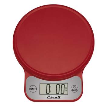 Escali Telero Digital Kitchen Scale Red
