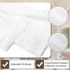 Unique Bargains Tie Up Blackout Privacy Door Curtain 1 Panel - 4 of 4
