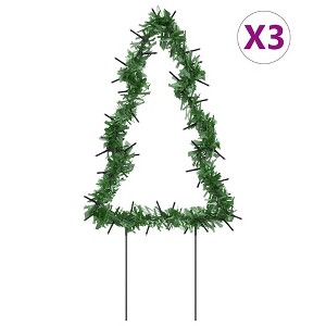 vidaXL Christmas Light Decoration with Spikes Meteor 80 LEDs 24.4" - 1 of 4