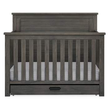 Simmons Kids' Caden 6-in-1 Convertible Crib with Trundle Drawer