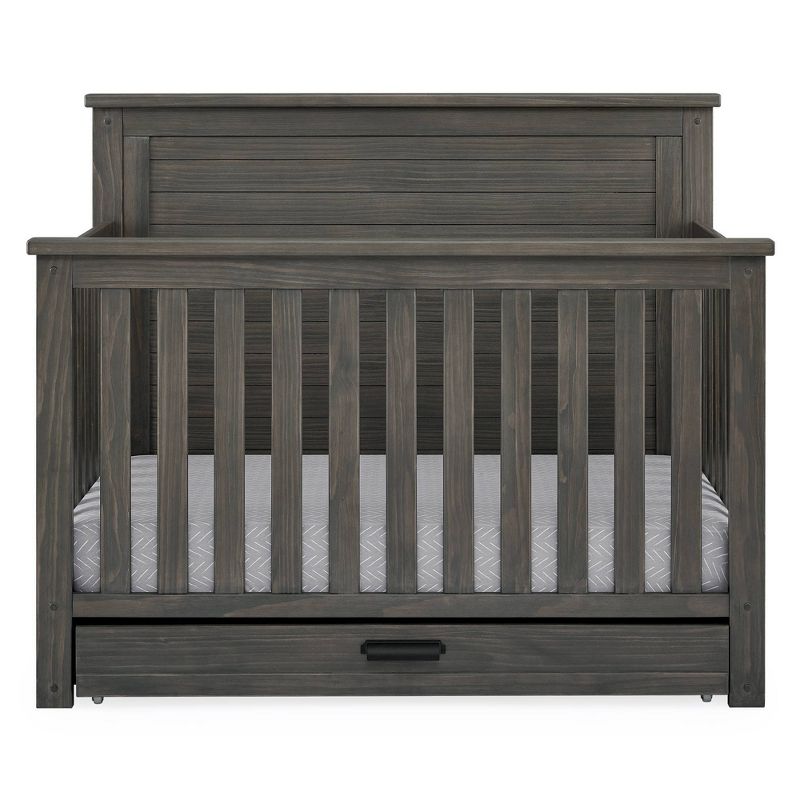 Simmons Kids' Caden 6-in-1 Convertible Crib with Trundle Drawer, 1 of 11