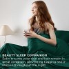 Satin Sheets Queen Size - Similar to Silk Sheets, Silky Bedsheet, Luxury & Ultra Soft, Non-Fading & Wrinkle Free, Good for Hair & Skin, Gifts for Wome - 4 of 4