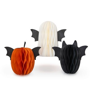 Daydream Society - Halloween Honeycombs - Pack of 3 Paper Honeycombs - 1 of 2