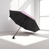 Unique Bargains Portable Umbrella 8-Rib Duck Print Manual Sunshade Impact Cloth Vinyl 39.37"x27.17" 1 Pcs - 2 of 4