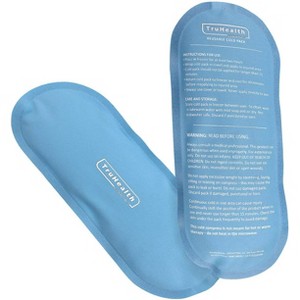 TruHealth Reusable Gel Ice Pack - Standard Size - Pack of 2, Light Blue - 1 of 4