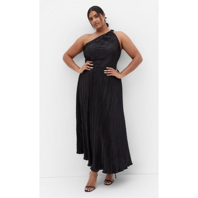 Women's Plus Size Kamila Dress - black | CITY CHIC