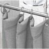 Home Mart Goods 12 Piece Set - Round Circle Bracelet Chrome Heavy Duty Shower Curtain Hooks Rings Rustproof Metal - 2 of 4