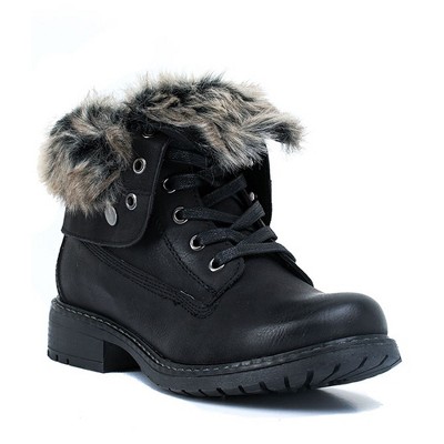 Women's Zea Combat Boots - Wild Fable™ Black : Target