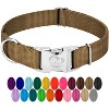 Country Brook Petz Premium Nylon Dog Collar with Metal Buckle for Small Medium Large Breeds - Vibrant 30+ Color Selection - 2 of 4