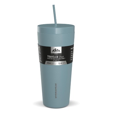 Hydrapeak Roadster 40oz Tumbler With Handle And Straw Lid Powder Blue :  Target