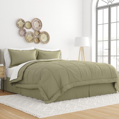 Essential Bed In A Bag Comforter Bedding Set, Ultra Soft, Machine Washable - Becky Cameron (8 Piece Set)