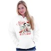 Betty Boop Merry Christmas Santa Hoodie Sweatshirt Women Brisco Brands - 4 of 4