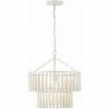 Crystorama Lighting Tiana 1 - Light Pendant in  Matte White - 3 of 4