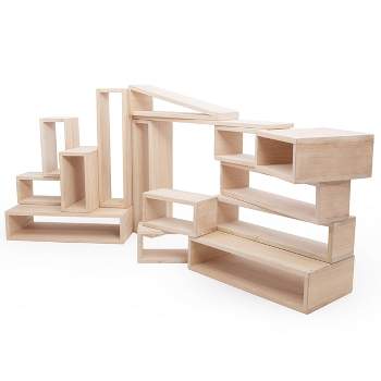 Guidecraft Outdoor Hollow Blocks - 25 Piece Set