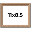 PosterPalooza | Photo Size Deco Brown Picture Frame - UV Acrylic, Foam Board Backing, Hanging Hardware - 2 of 4
