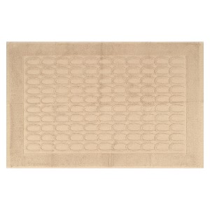 REGALWOVEN Lightweight Washable Cotton Reversible Water Absorbent Rug Shower Bath Mat - 1 of 4
