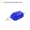 Unique Bargains Fishing Line Holders, Baitcasting Reel Fishing Line Holder Clip Buckle Stopper Line Keeper Accessories - 3 of 3