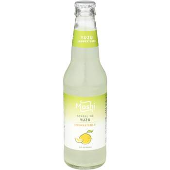 Moshi Yuzu Unsweeteded Sparkling Water - Pack of 12 - 12 fl oz