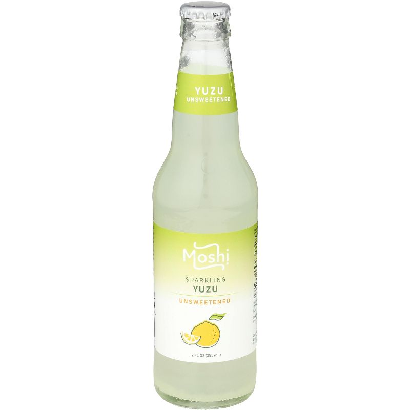 Moshi Yuzu Unsweeteded Sparkling Water - Pack of 12 - 12 fl oz, 1 of 2