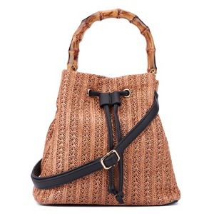 Olivia Miller Women's Richie Satchel Bag - BLACK - 1 of 4