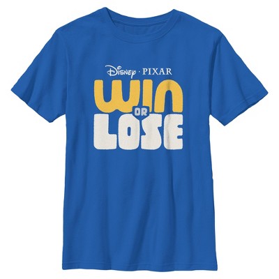 Boy's Win or Lose Large Logo T-Shirt