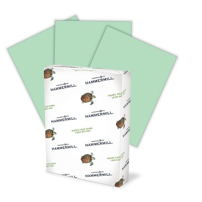 Hammermill Colors Multipurpose Paper 24 lbs 8.5" x 11" Green 104380