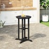 WestinTrends Malibu 37" All Weather HDPE Outdoor Patio Counter Height Bistro Table - Round - 2 of 4