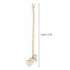 Unique Bargains Heart Bow Water Cup Pendant 1 Pc - 2 of 4
