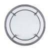 Jaymes Metal/Glass Round End Table - Silver - SEI - 4 of 4