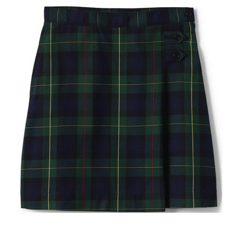 Lands' End School Uniform Girls Plaid A-line Skirt Below The Knee - 16 ...