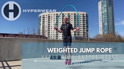 Hyper Rope®: Heaviest Weighted Jump Rope for Intense Training