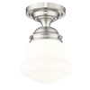 Z-Lite Vaughn 1 - Light Flush Mount in  Brushed Nickel - 4 of 4