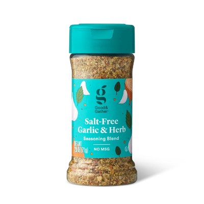Salt Free Garlic & Herb Seasoning Blend - 2.5oz - Good & Gather™ : Target