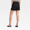 Women's High-Rise Flat-Front Chino Shorts - A New Day™ - 2 of 3