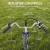 Electric Trike for Adults,  3 Wheel Motorized Bicycle ,36V 10Ah Removable Battery, Extra Large Basket - 3 of 4